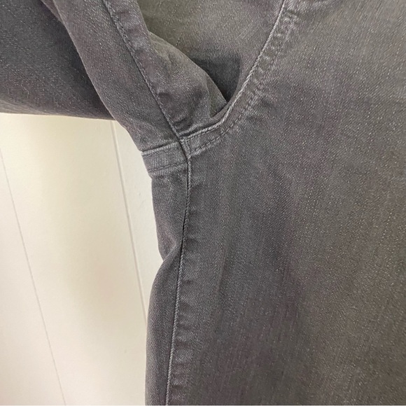 Madewell Slim Wide Leg Crop Jeans Women’s 26 Faded Black High Rise - Picture 7 of 16